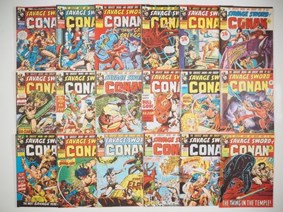 Lot 192 - SAVAGE SWORD OF CONAN #1 to 18 (18 in Lot) -...