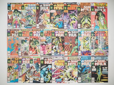 Lot 60 - SAVAGE SHE-HULK #1 to 4, 7 to 25 (23 in Lot) -...