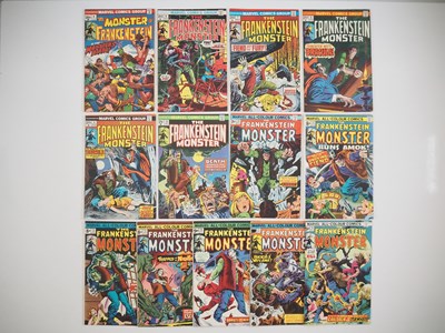 Lot 93 - MONSTER OF FRANKENSTEIN #4, 6 to 10, 12 to 18...