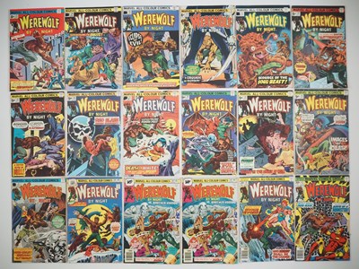 Lot 97 - WEREWOLF BY NIGHT #23 to 31, 34 to 38, 39(x2),...