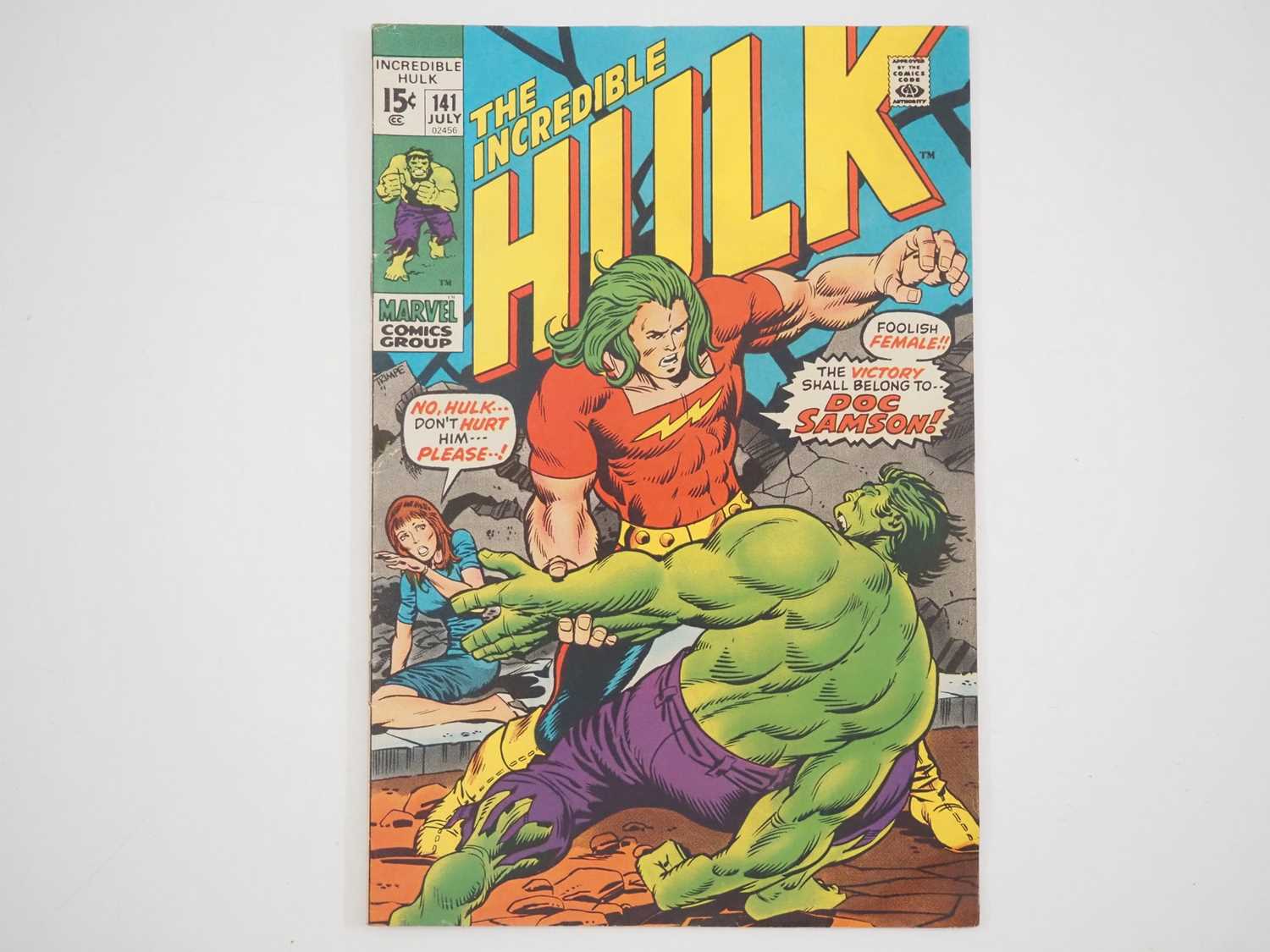 Lot 219 - INCREDIBLE HULK #141 (1971 - MARVEL) - First...