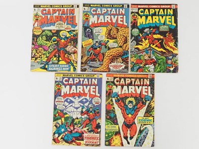 Lot 423 - CAPTAIN MARVEL #25, 26, 27, 28, 29 (5 in Lot) -...