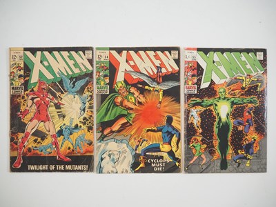 Lot 445 - X-MEN #52, 54, 55 (3 in Lot) - (1969 - MARVEL -...