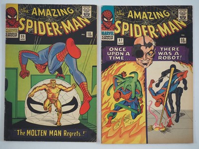 Lot 463 - AMAZING SPIDER-MAN #35 & 37 (2 in Lot) - (1966...