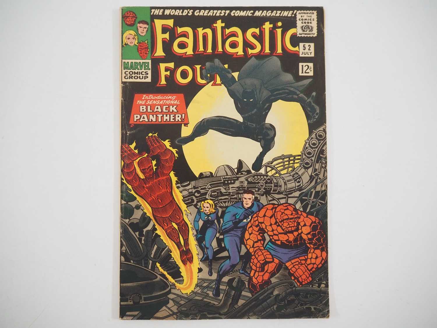 Lot 471 - FANTASTIC FOUR #52 (1966 - MARVEL) - First...