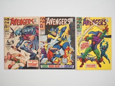 Lot 485 - AVENGERS #50, 51, 52 (3 in Lot) - (1968 -...