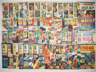 Lot 200 - MIGHTY WORLD OF MARVEL #36-38, 40, 43-45, 47,...