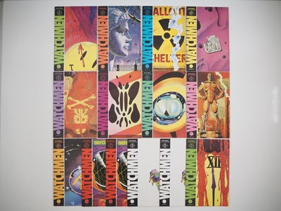 Lot 170 - WATCHMEN #1, 2, 3, 4, 5, 6, 7, 8, 9, 10(x2),...