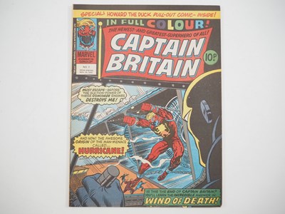 Lot 52 - CAPTAIN BRITAIN #1 to 10, 12 to 26, 29, 31, 32,...
