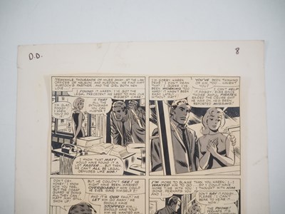 Lot 197 - MARVEL UK ACTUAL COLOURED ARTWORK BOARD (used...
