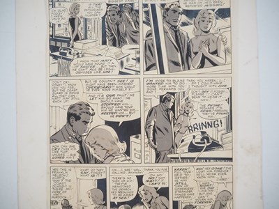 Lot 197 - MARVEL UK ACTUAL COLOURED ARTWORK BOARD (used...