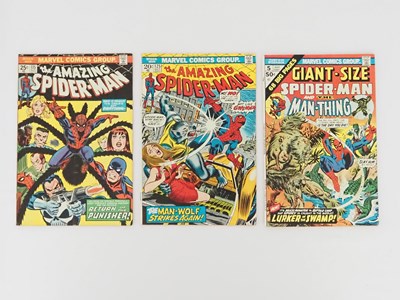 Lot 403 - AMAZING SPIDER-MAN #125, 135 + GIANT-SIZE...