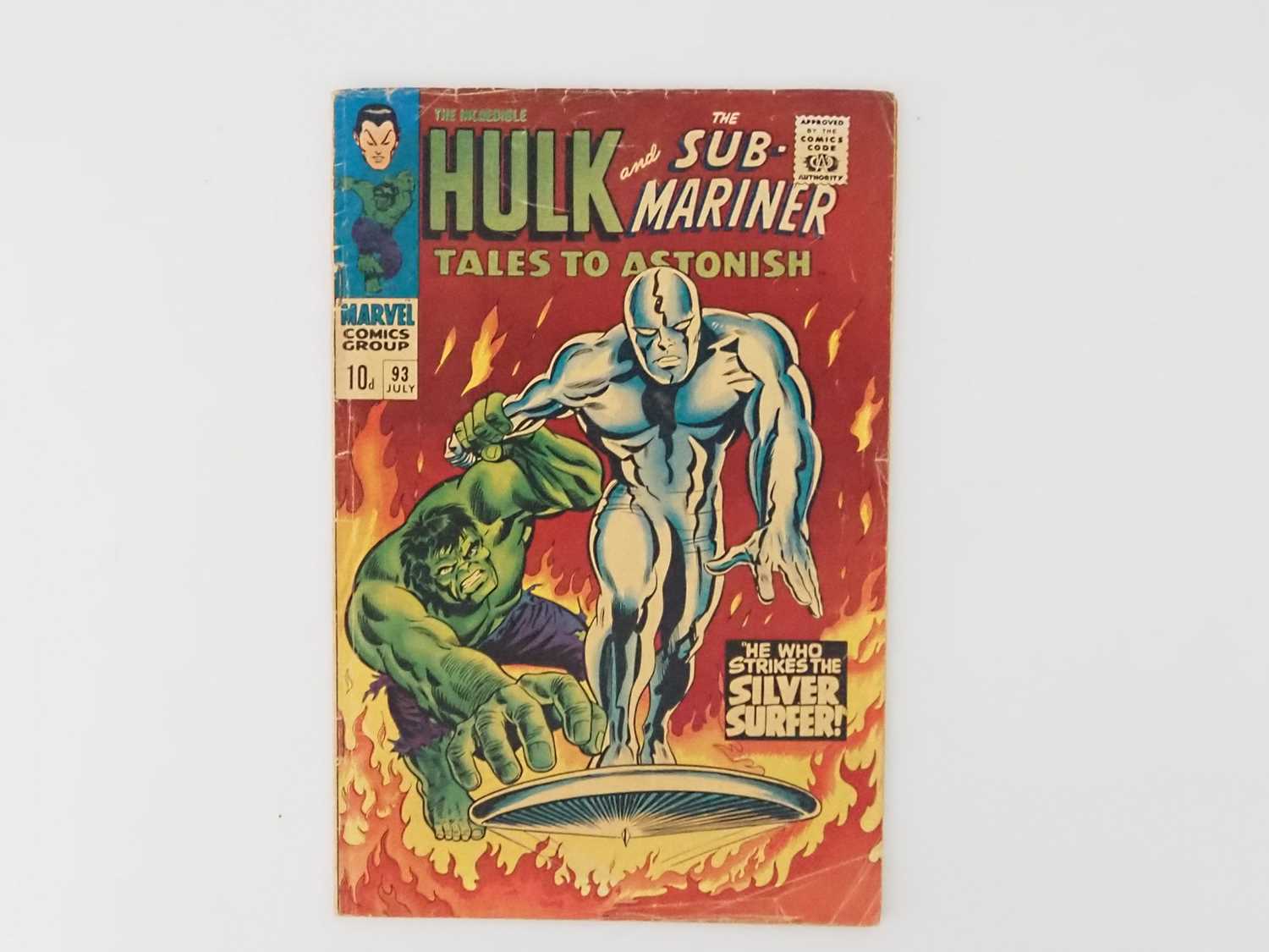 Lot 406 - TALES TO ASTONISH #93 (1967 - MARVEL - UK...