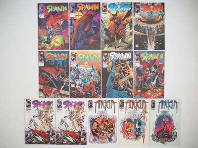 Lot 160 - SPAWN #1, 2, 3, 4, 5, 6, 7, 8, 9(x2) + ANGELA...