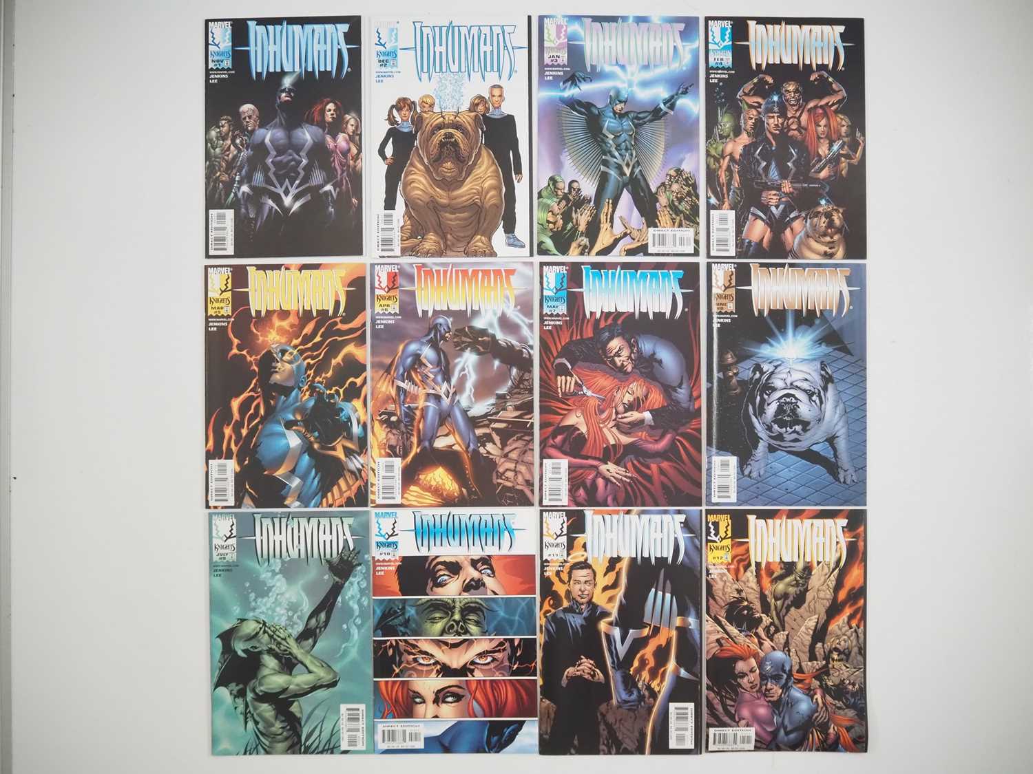 Lot 302 - INHUMANS VOL. 2 #1, 2, 3, 4, 5, 6, 7, 8, 9, 10,...