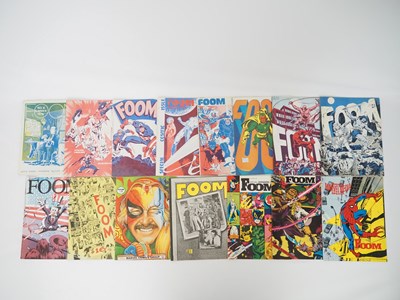 Lot 400 - FOOM MAGAZINE #6, 7, 8, 9, 10, 12, 13, 14, 15,...