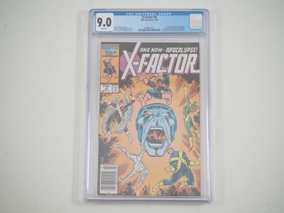 Lot 244 - X-FACTOR #6 (1986 - MARVEL) - GRADED 9.0...