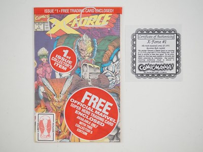 Lot 245 - X-FORCE #1 (1991 - MARVEL) - Signed to Front...