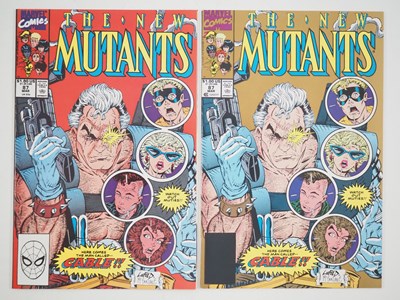 Lot 248 - NEW MUTANTS #87 (2 in Lot) - (1990 - MARVEL) -...