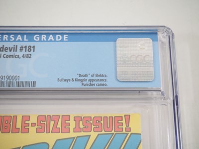 Lot 289 - DAREDEVIL #181 (1982 - MARVEL) - GRADED 8.0...