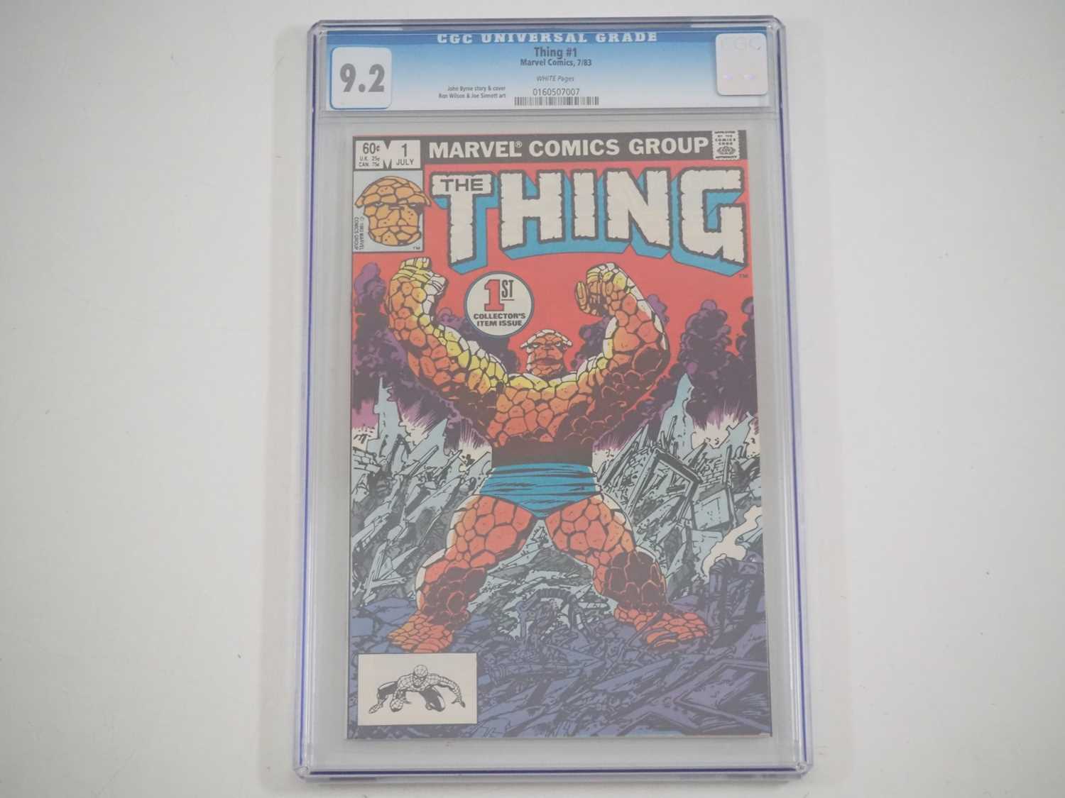 Lot 296 - THE THING #1 (1983 - MARVEL) - GRADED 9.2...