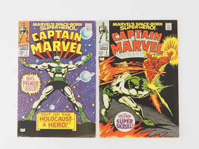 Lot 420 - CAPTAIN MARVEL #1 & 2 (2 in Lot) - (1968 -...