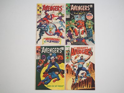 Lot 484 - AVENGERS #53, 54, 56, 63 (4 in Lot) -...