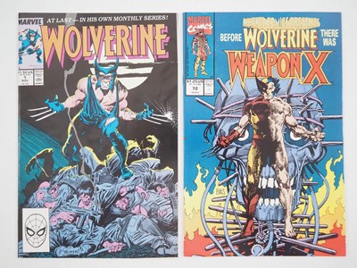 Lot 488 - WOLVERINE #1 + MARVEL COMICS PRESENTS #72 (2...