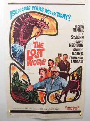 Lot 10 - Adventure movie US one sheet posters...