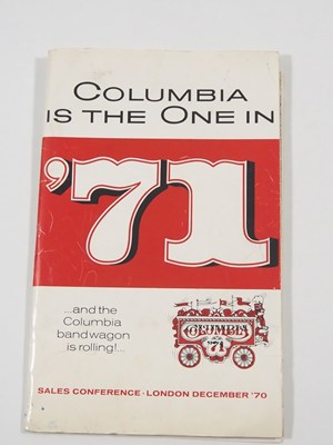 Lot 11 - COLUMBIA PICTURES - Promotional binder...