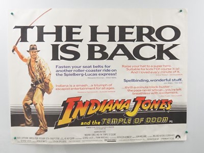 Lot 13 - INDIANA JONES AND THE TEMPLE OF DOOM (1984) A...