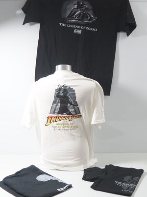 Lot 14 - ADVENTURE: A group of 4 crew T-Shirts...