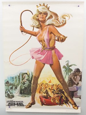 Lot 17 - THE VENGEANCE OF SHE (1968) US one sheet...
