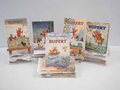 Lot 37 - RUPERT THE BEAR: A complete run of Annuals...