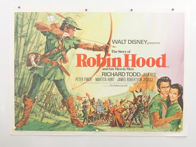 Lot 42 - THE STORY OF ROBIN HOOD (1970s release) linen...