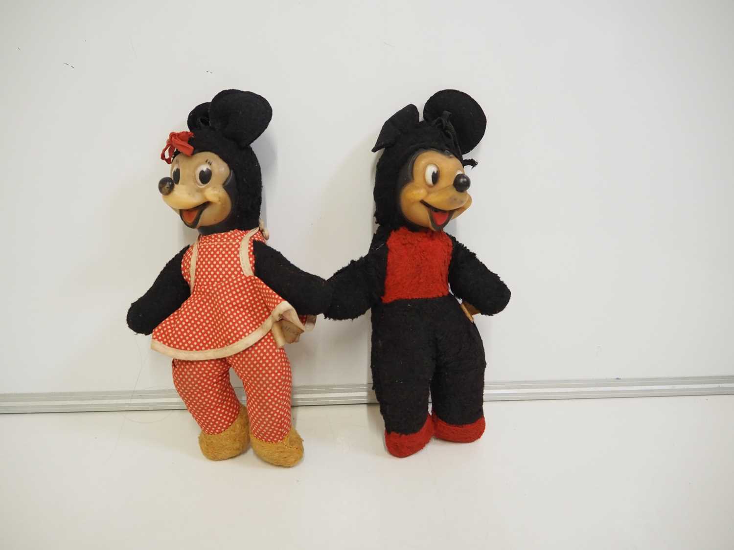 Lot 64 - WALT DISNEY: MICKEY and MINNIE MOUSE 1950s...