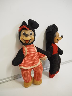 Lot 64 - WALT DISNEY: MICKEY and MINNIE MOUSE 1950s...