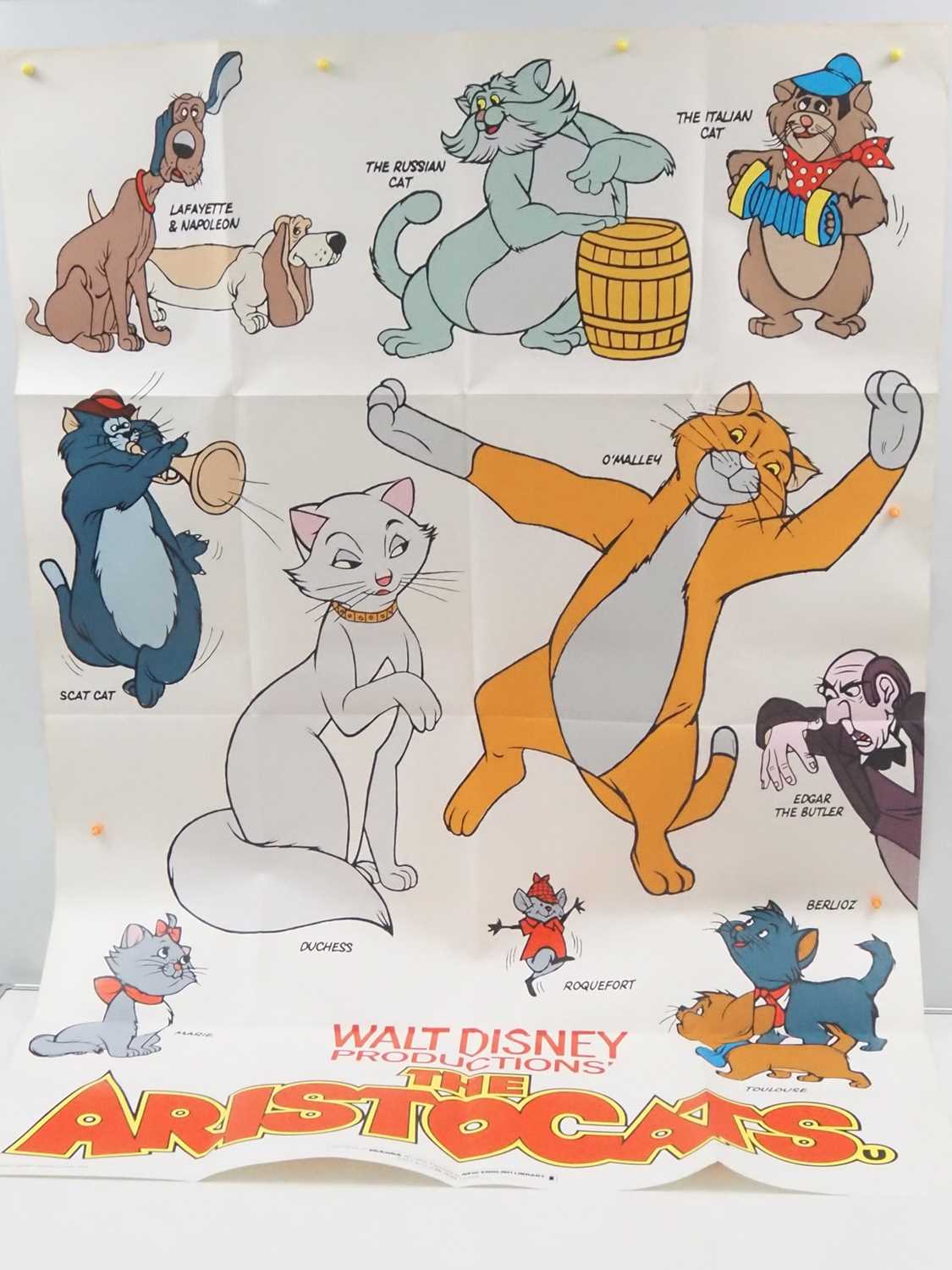 Lot 72 - WALT DISNEY: THE ARISTOCATS (1980 re-release)...