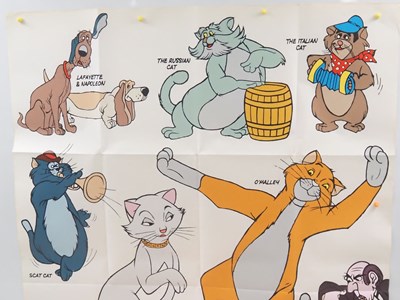 Lot 72 - WALT DISNEY: THE ARISTOCATS (1980 re-release)...