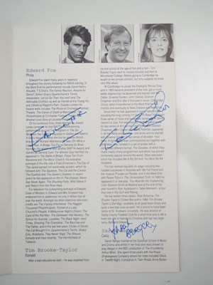 Lot 82 - A group of approximately 50 signed theatre...