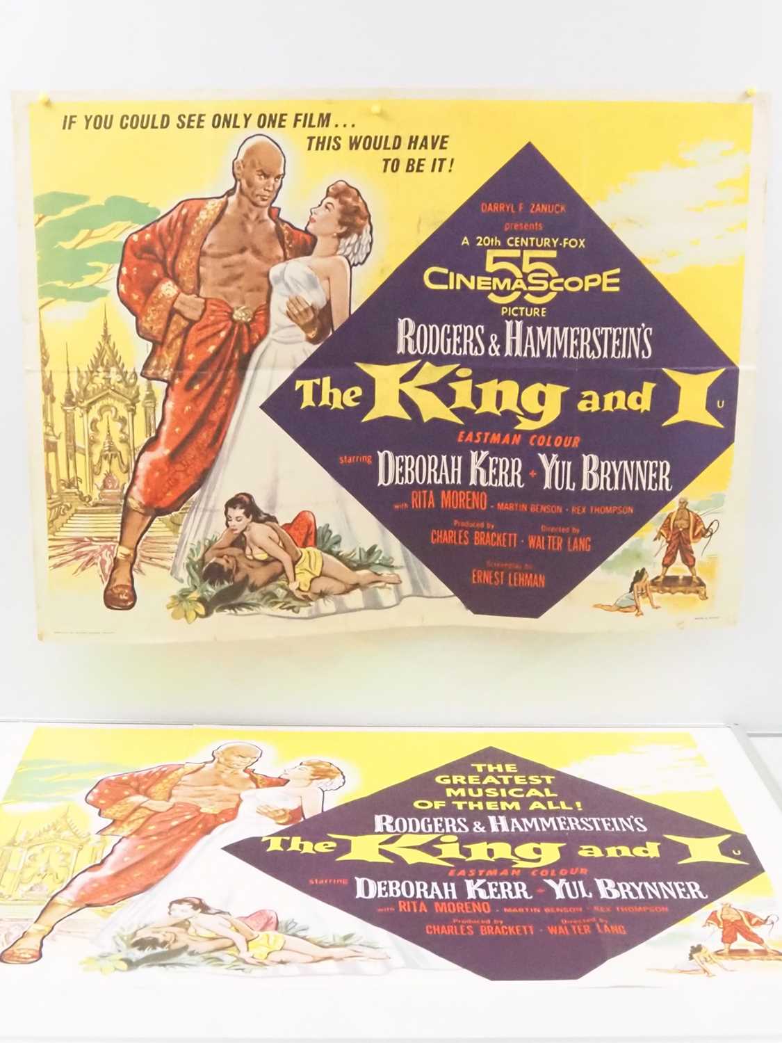 Lot 83 - THE KING AND I (1956) UK Quad original release...