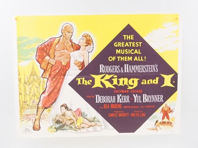 Lot 83 - THE KING AND I (1956) UK Quad original release...