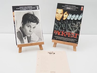 Lot 86 - BACKBEAT (1994) - A group of memorabilia items...