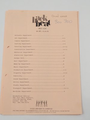Lot 86 - BACKBEAT (1994) - A group of memorabilia items...