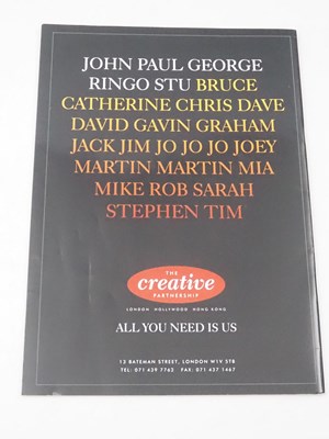 Lot 86 - BACKBEAT (1994) - A group of memorabilia items...