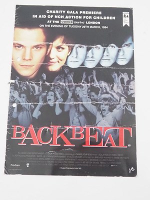 Lot 86 - BACKBEAT (1994) - A group of memorabilia items...