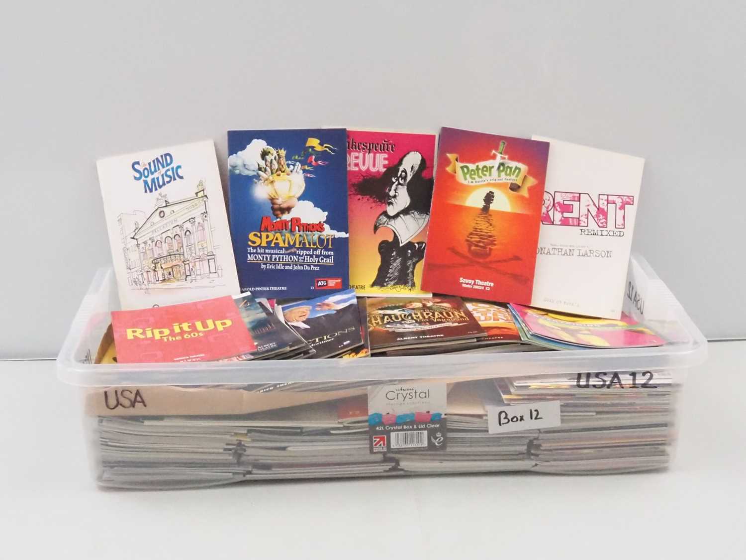 Lot 91 - Circa 150 theatre programmes, to include...