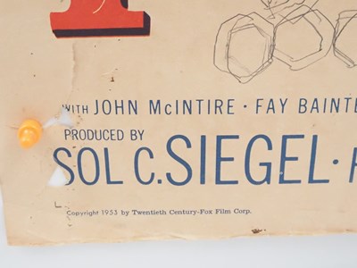 Lot 102 - A group of folded movie posters comprising:...