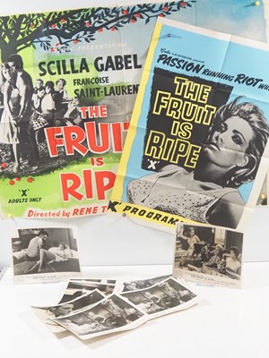 Lot 108 - THE FRUIT IS RIPE (1960) - UK Quad film poster,...