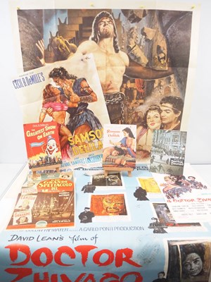 Lot 109 - A selection of international film memorabilia...